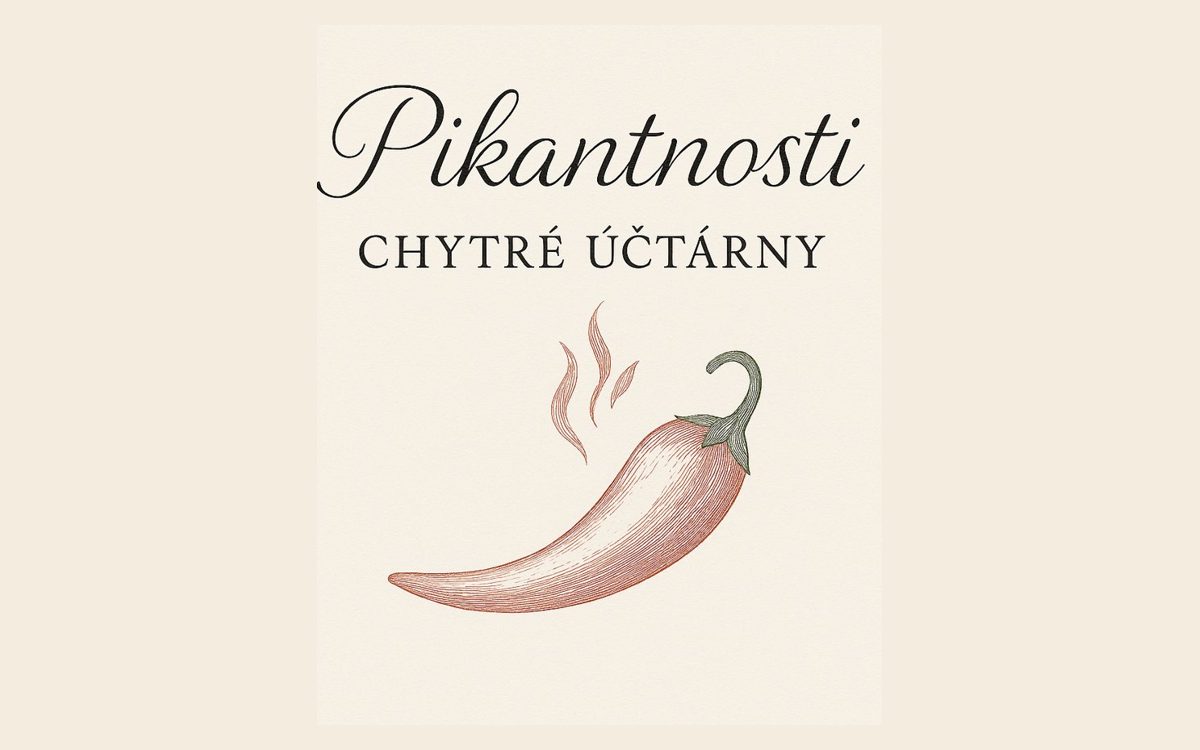 Pikantnosti chytré účtárny, ilustrace chilli papričky